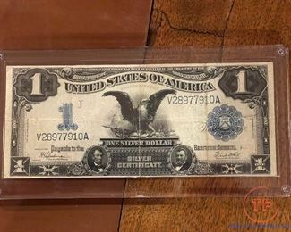 1899 Black Eagle Lincoln Grant Silver Certificate