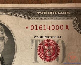 1953 STAR $2 Red Seal