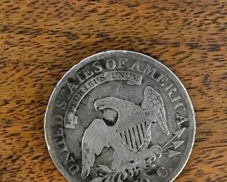 1812 Capped Bust Silver Half Dollar