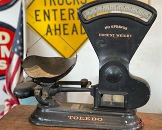 Early 1900's Toledo Counter Scale