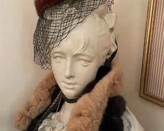 Vintage CARRIER BELLEUSE Plaster Sculpture