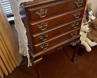 Vintage 4 Drawer Gentleman's Cabinet