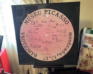 MUSEU PICASSO Montcada, 15.17 Barcelona Exhibition poster