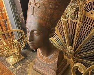 Egyptian NEFERTITI Plaster Sculpture