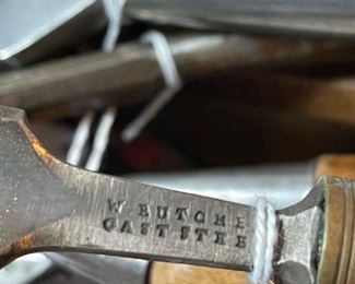 ANTIQUE Chisels - W. BUTCHER
