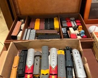 Vintage 1950s Tyco Train set