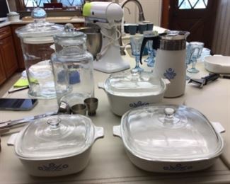 Corningware, KitchenAid stand mixer