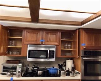 Kitchen. Revereware, Dansk, LeCreuset