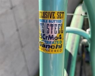 Bianchi Mega PRO-L Lite Steel Road Bike Bicycle	Seat Tube: Crank Center to Seat Clamp: 24in
