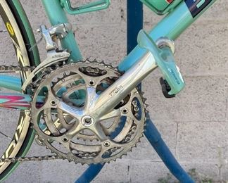 Bianchi Mega PRO-L Lite Steel Road Bike Bicycle	Seat Tube: Crank Center to Seat Clamp: 24in
