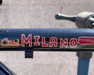 Bianchi Citta Milano Cafe Racer Bike For restoration	Seat Tube: Crank Center to Seat Clamp: 17in
