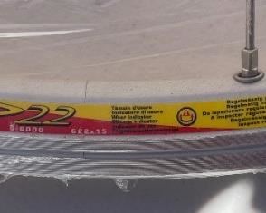 Mavic CXP22 Wheel set of 2 6-6000 622x15	
