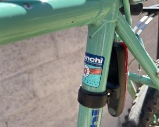 Bianchi Grizzly Mountain Bike	Seat Tube: Crank Center to Seat Clamp: 20.5in
