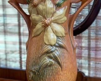 Roseville Clematis 114-15” vase	
