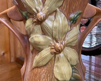 Roseville Clematis 114-15” vase	
