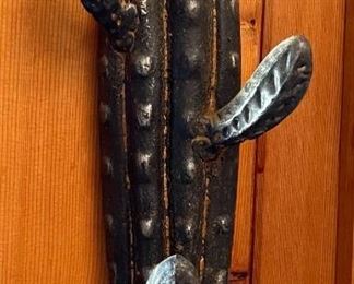 Cast Iron Saguaro Hat Rack	
