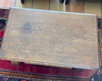 Antique Oak Coffee Table	
