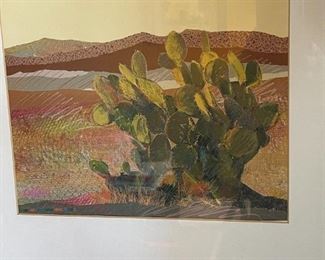 Prickly Pear Framed Print	
