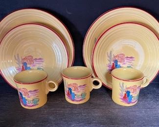 Fiesta Mexicana Decalware  Homer Laughlin Fiestaware Southwestern	
