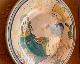 Javier Ramirez pottery Plate	
