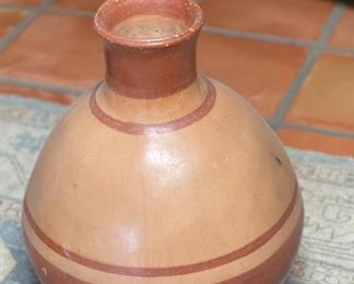 Lg Pottery vessel	
