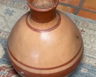 Lg Pottery vessel	
