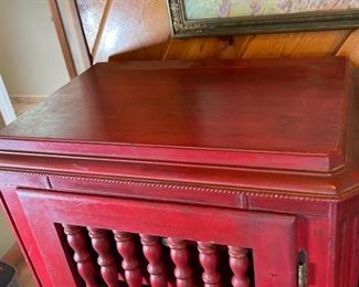 Red Wine Cabinet Cabinet