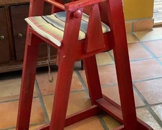 Rustic Highchair	
