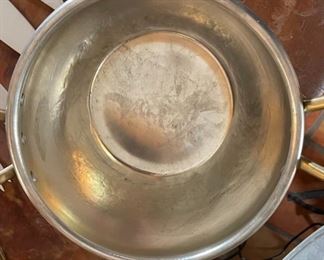 Ruffoni Italy 8 qt Hammered Copper Stock Pot	
