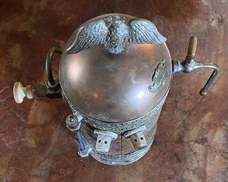 Vintage Cappamore ICL Espresso Coffee Machine Copper Brass Milano Italy	
