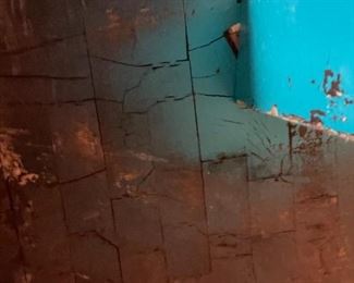 Huge Antique John Boos Butcher Block Table	
