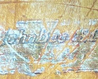 Huge Antique John Boos Butcher Block Table	
