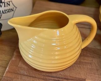 Bauer Ceramic Pitcher Yellow	
