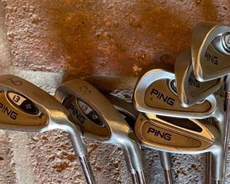 Ping i3+ irons golf clubs	
