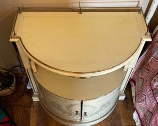 2pc Demilune Nightstands PAIR	
