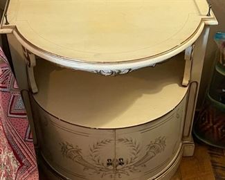 2pc Demilune Nightstands PAIR	
