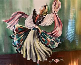 Original Art Flamenco Dancer Andre	
