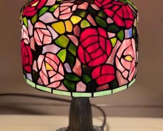 Slag Glass Mini Lamp	
