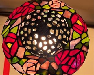 Slag Glass Mini Lamp	
