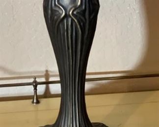 Slag Glass Large Lamp	
