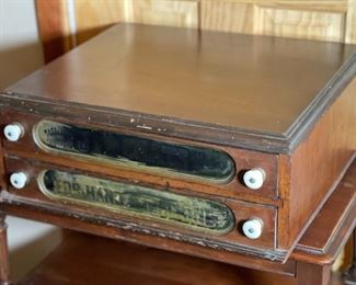 JP Coats Spool 2 Drawer cabinet	
