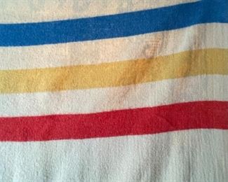 Orr Felt Company Striped Blanket	
