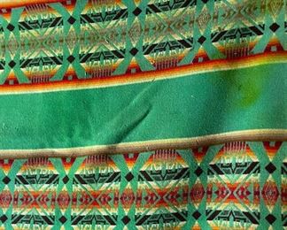 Beaver State Pendleton Blanket #9 Green	
