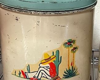 3pc Mexican Kitchen Canisters	

