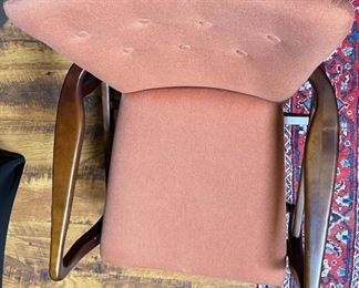 2pc Mid Century Modern Chairs PAIR	
