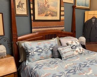 Mission Style King Size Bed	
