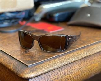 Oakley Hijinx Brown Tortoise Frame Dark Bronze Lens Sunglasses 