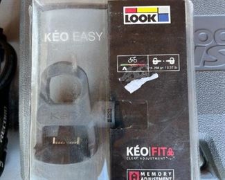 Look KEO Easy Composite Road Bike Pedals 9/16" CrMo Spindle 3 Bolt Triathlon CX
