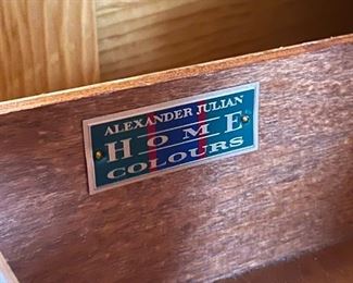 Alexander Julian haberdashers Chest Dresser		
