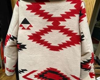 Billa Bong Wool Jacket Navajo Rug Pattern		
